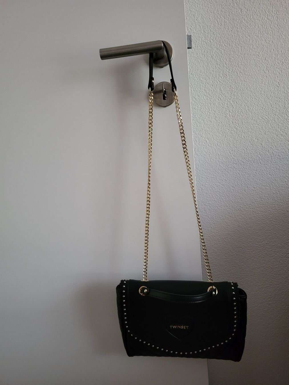 Borse da donna: neue original TWINSET luxus tasche schwarz – Nuovo (secondo la descrizione) da bellinzona venduto da zeus6535 6