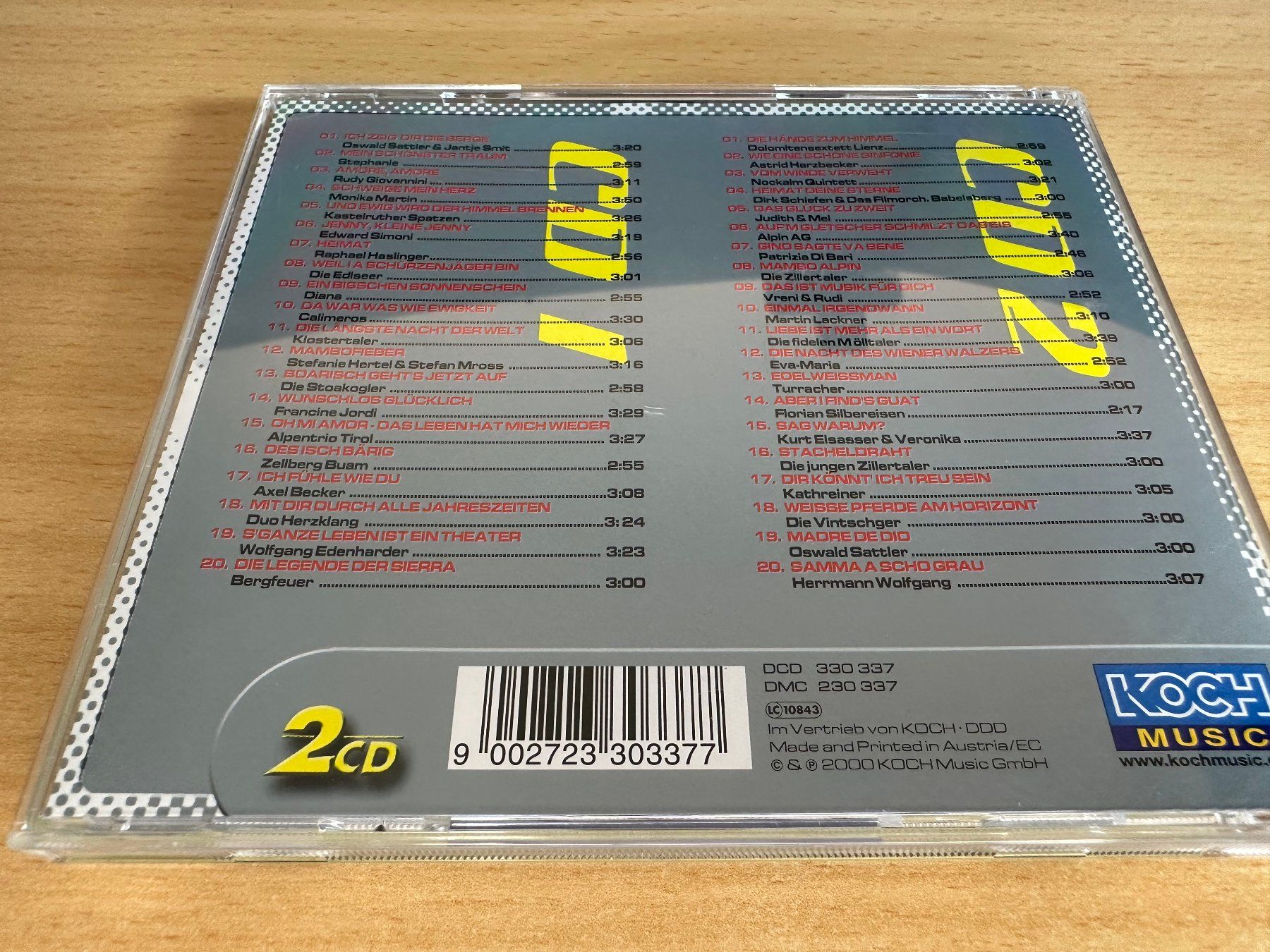 CD: Das Beste 2000 Volksmusik - 2 CD – Usato da Rikon im Tösstal venduto da Alpenmutz 1