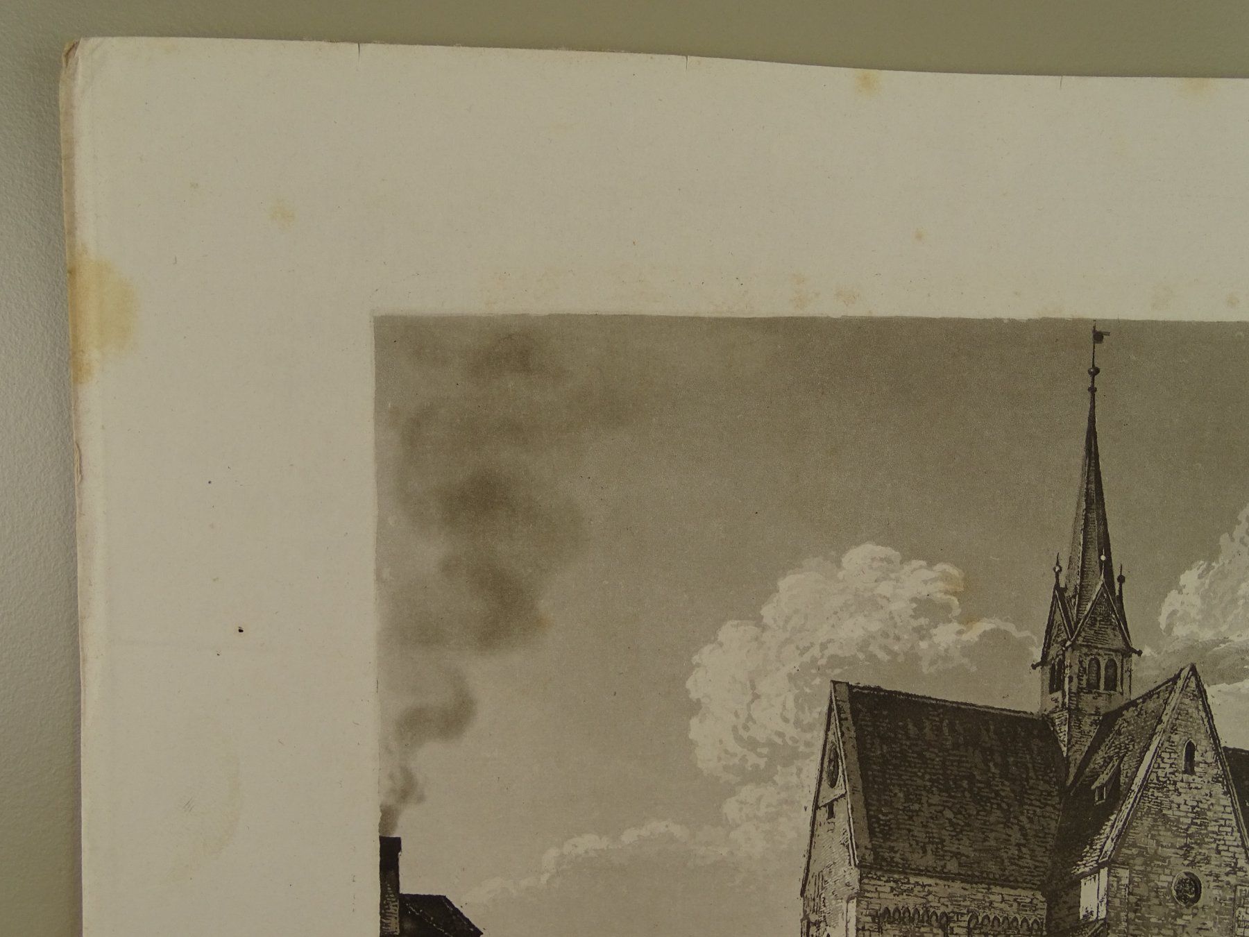 Incisioni: KAPPEL, CAPPEL, AQUATINTA 1845 – Usato da Grüningen venduto da Kartensammler 3