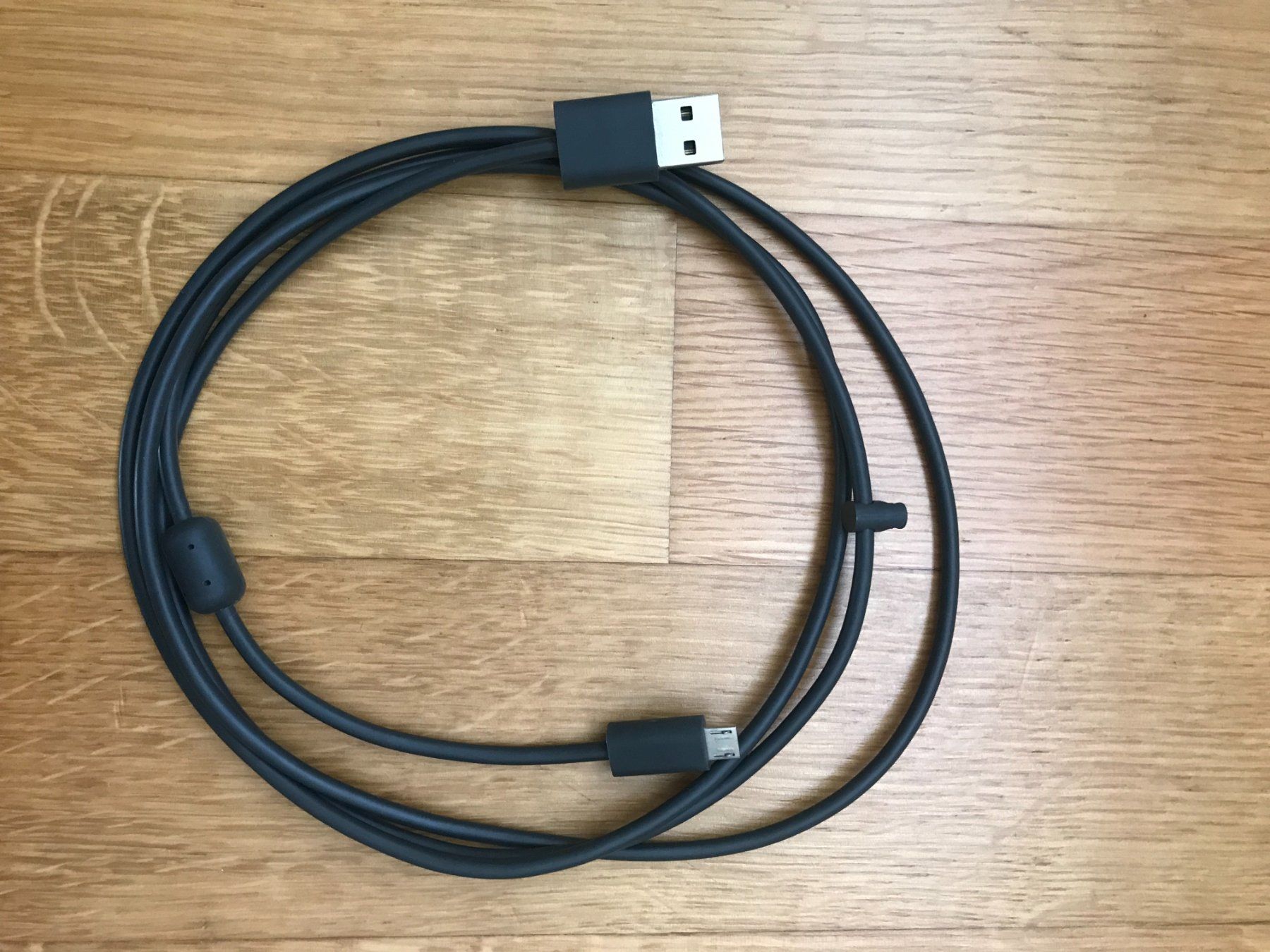 Kabel: USB-A auf Micro-USB Kabel 1,5 m schwarz – Gebraucht aus Zug von Cry71 4