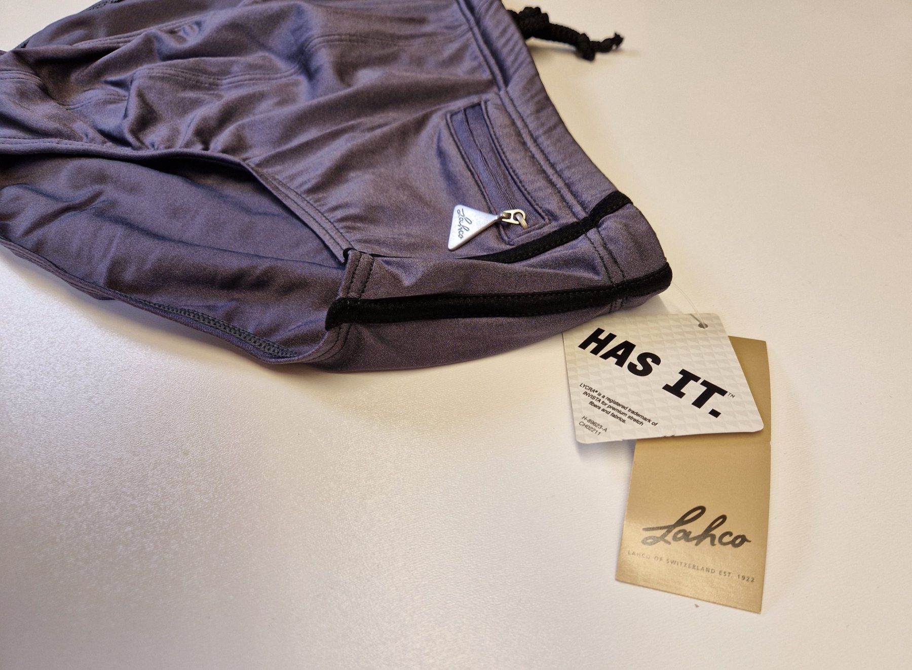 Lahco Costumi da bagno: Badehose Herren XL Lahco Basic Dark Grey / Rabatt 50% - 70%! – Nuovo e nell'imballaggio originale da Braunau venduto da Brand-Store 4