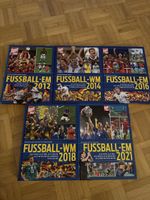 Fussballbücher EM/WM 2012-2021, Top Zustand