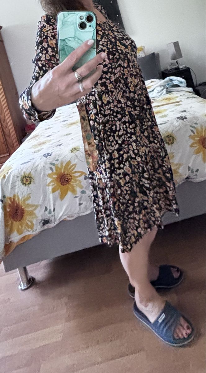 Pieces Vestiti: Pieces Kleid, Gr. M, Blumenmuster – Usato da Basel venduto da NellyBotti 3