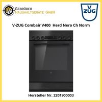 V-ZUG Combair V400 2201900003 Herd Nero Ch Norm