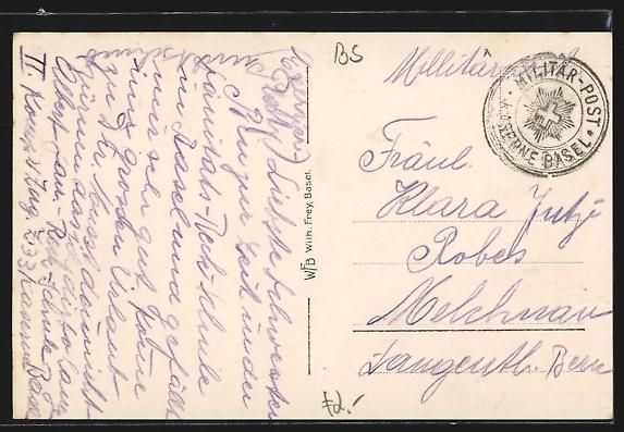 Cartoline postali: AK Basel, Kaserne – Usato da Berlin venduto da bartko-reher 1