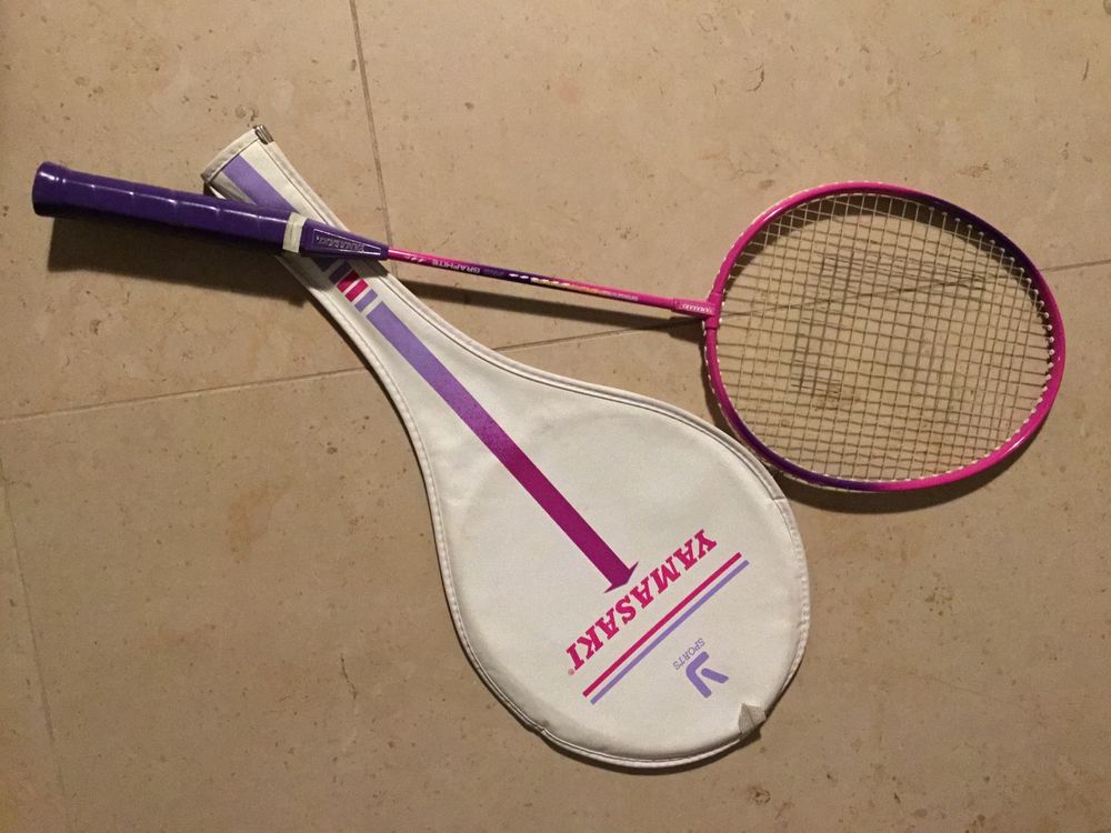 Housse D'Entraînement Pour Raquette Badminton - Tissu Oxford - Protection Et Renforcement - 29x24,5 Cm