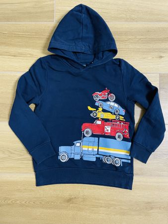 Boys' Tough Team Hoodie, Size 134, Cool Print