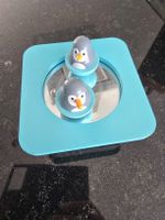 Spielba Spieluhr mit Pinguinen Holz guter Zustand