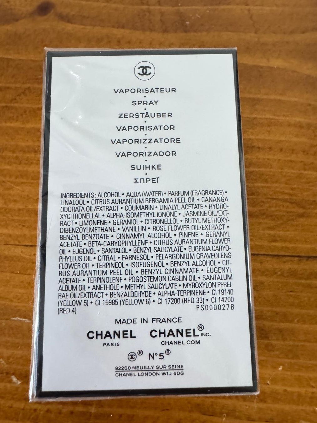 Chanel Profumi & Eau de Toilette: Chanel N°5 Eau de Parfum 35ml - Neuf – Nuovo e nell'imballaggio originale da Petit-Lancy venduto da moh_6dsd 2