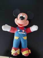 Mickey Maus Stofftier mit Plastikkopf