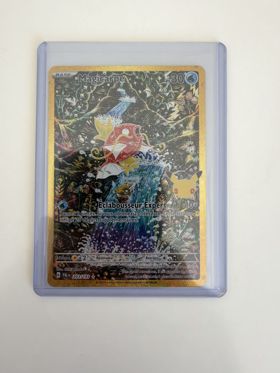 Pokémon Carte collezionabili: Magicarpe 30 ans 203/193 FR – Nuovo (secondo la descrizione) da Le Bémont JU venduto da Bryan_j31