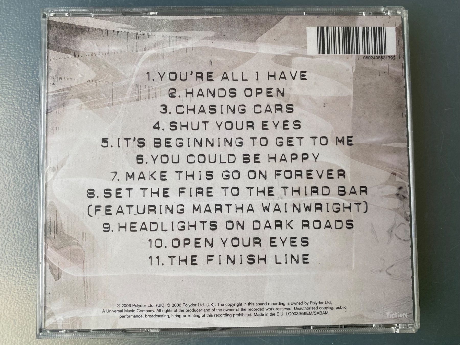 CDs: Snow Patrol - Eyes Open – Gebraucht aus Oberried Brienz von Chyara 1
