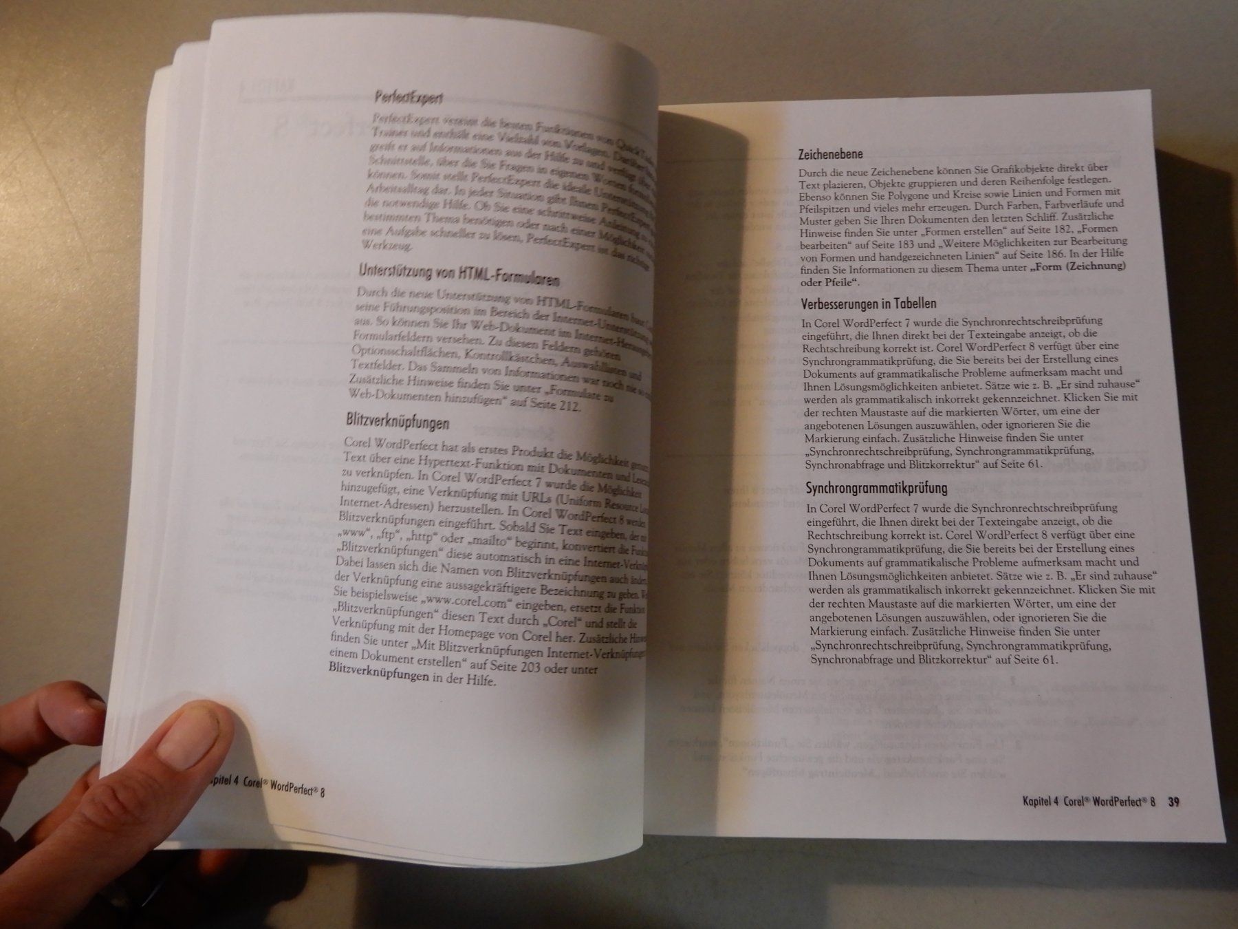 Libri: WordPerfect Suite 8 Benutzerhandbuch Corel – Usato da Erstfeld venduto da Mario_boe0 5