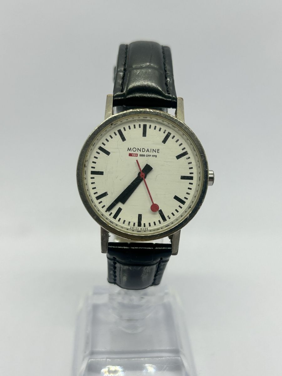 Mondaine Uhren: Mondaine SBB Uhr Quartz – Gebraucht aus Steffisburg von Michaels011