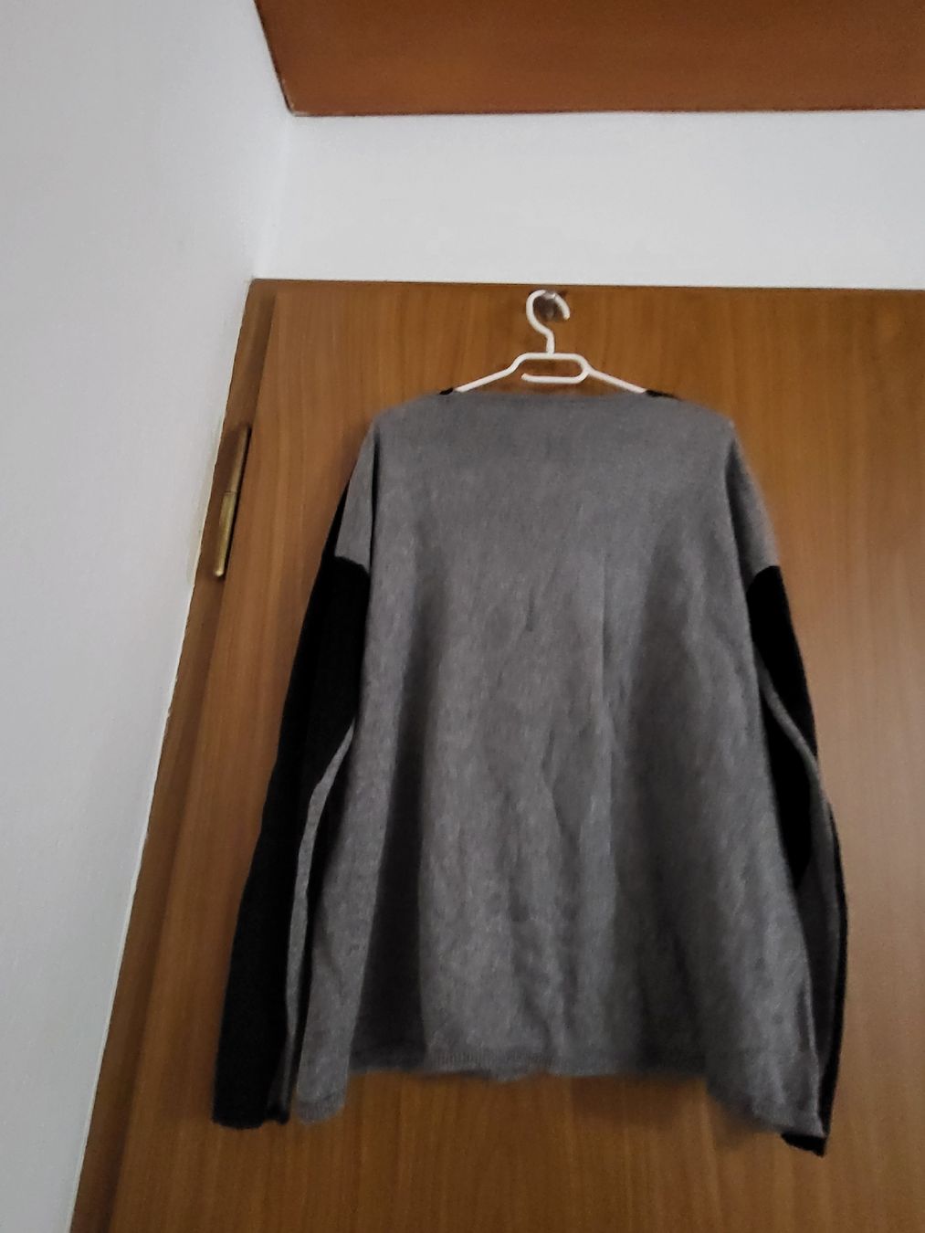 Gilet avec laine LAISA CARDI GRIS