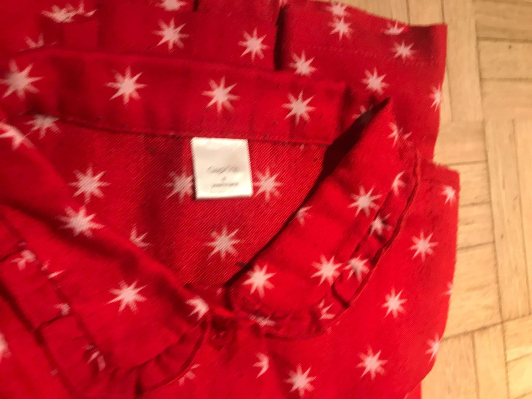 Gap Pigiama & Simili: Rotes langes Pyjamas mit Sternen, Gap Kids, Grösse 116 – Usato da Zürich venduto da strampli1216 3
