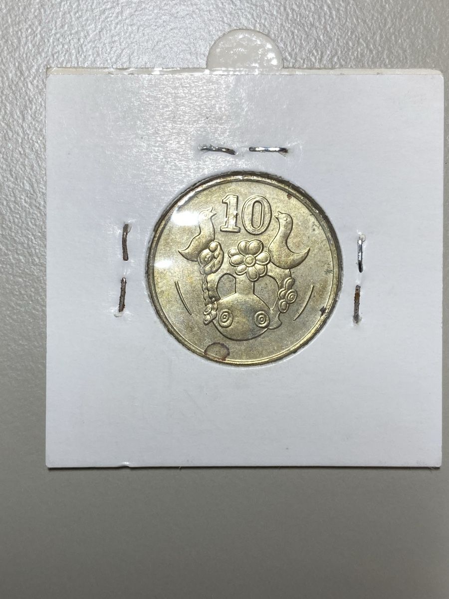 Tutti le monete: Chypre - 10 centimes - 1994 – Usato da Payerne venduto da Mike1682 1