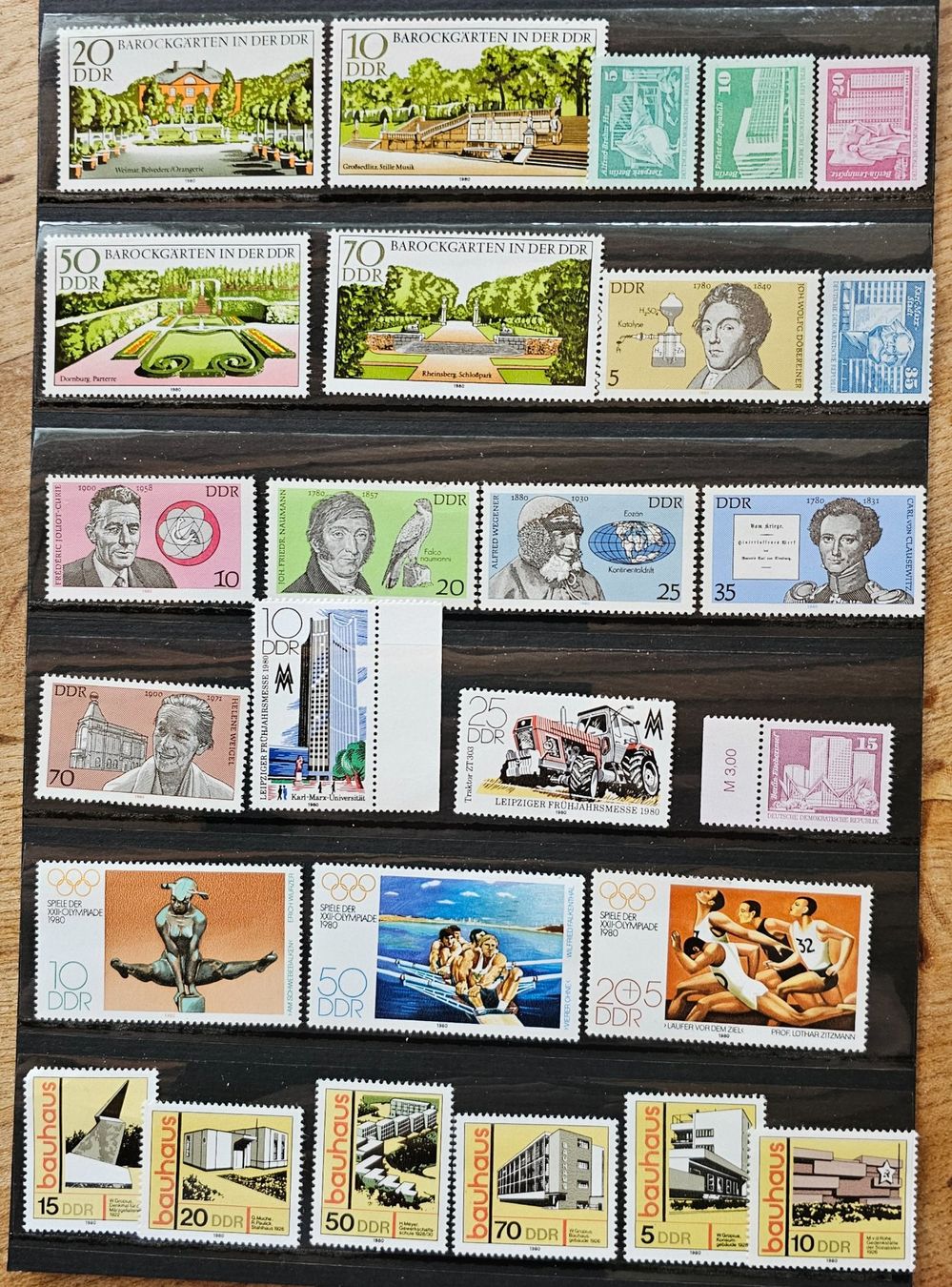 Alle Briefmarken: DDR postfrische Marken ** ~1980 – Neu (gemäss Beschreibung) aus Les Valettes von Nuba1