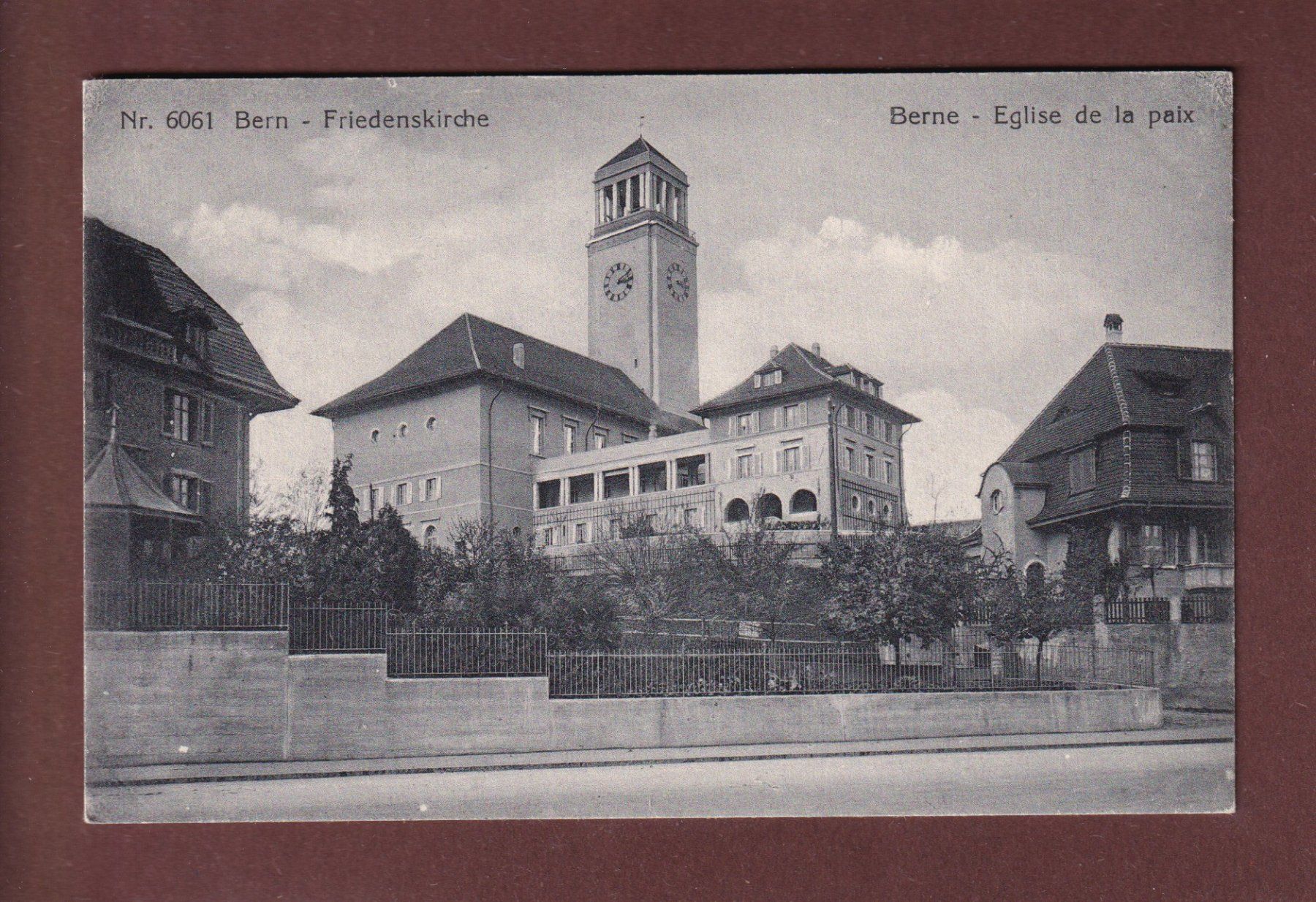Ansichtskarten: BERN - Friedenskirche – Gebraucht aus Pully von nicecards-shop