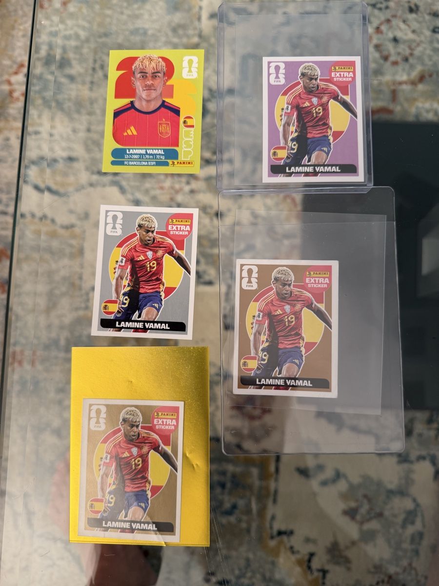 Panini Carte collezionabili: Paninni Extra Sticker Lamine Vamal – Nuovo e nell'imballaggio originale da Rümlang venduto da Sigi0103