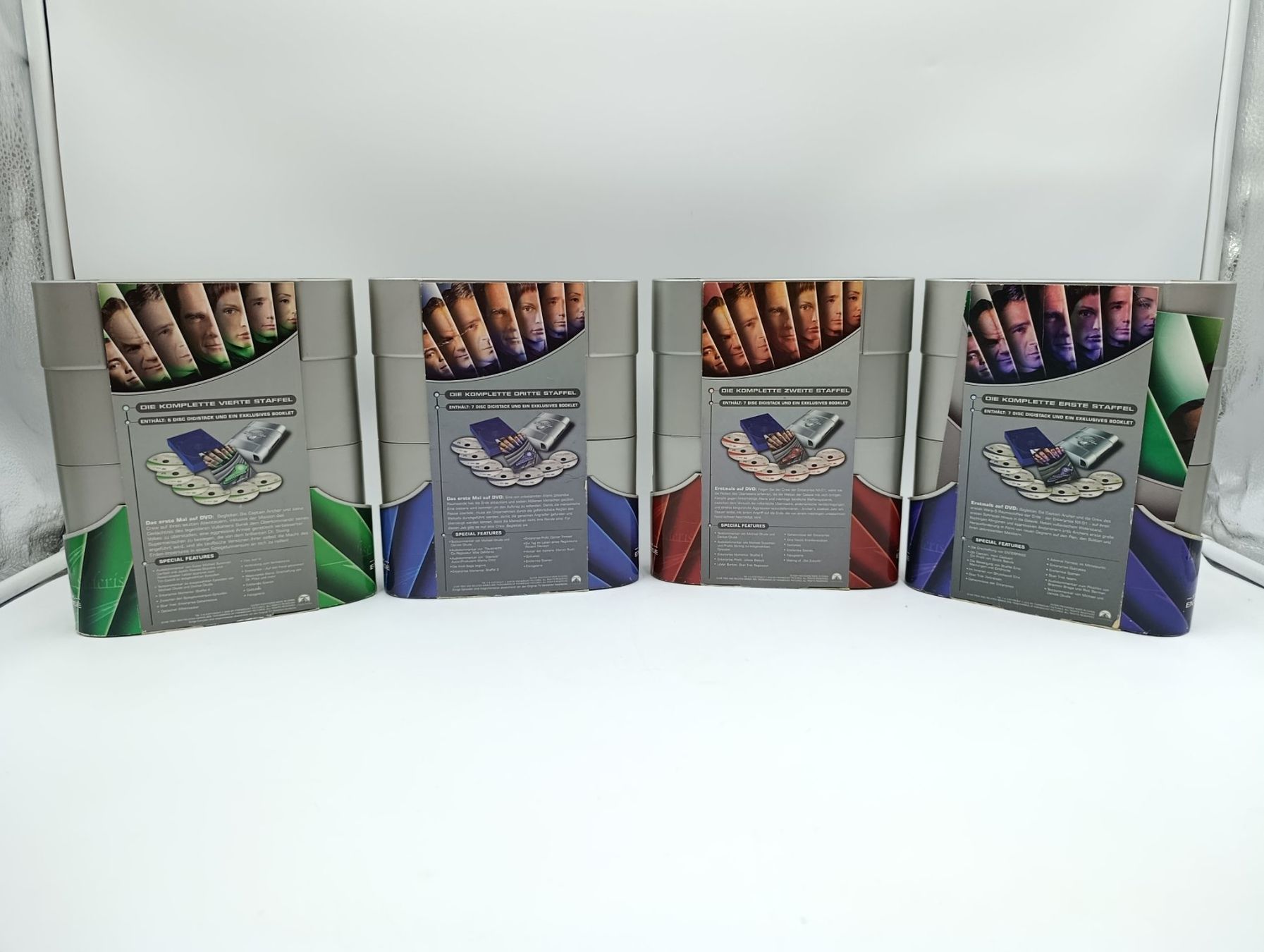 Alle DVDs: Star Trek Enterprise DVD Staffel 1-4 – Gebraucht aus Wil SG von Donaldus 2