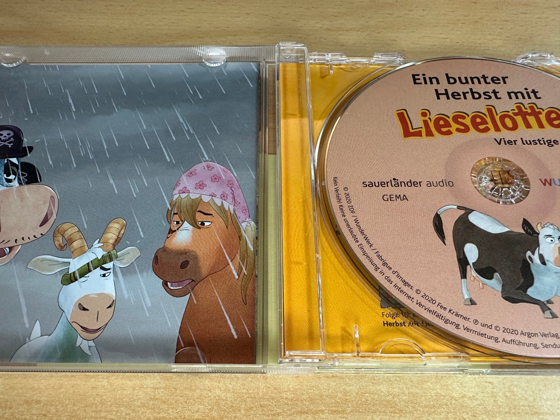 Audiolibri: A4 Ein bunter Herbst mit Lieselotte – Usato da Rikon im Tösstal venduto da Alpenmutz 2