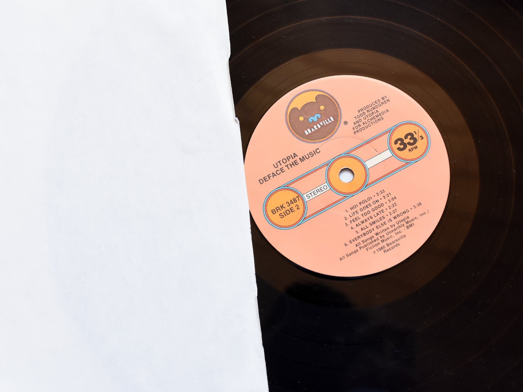 Dischi in vinile: Utopia - Deface the Music – Usato da Belmont-sur-Yverdon venduto da ag97 3