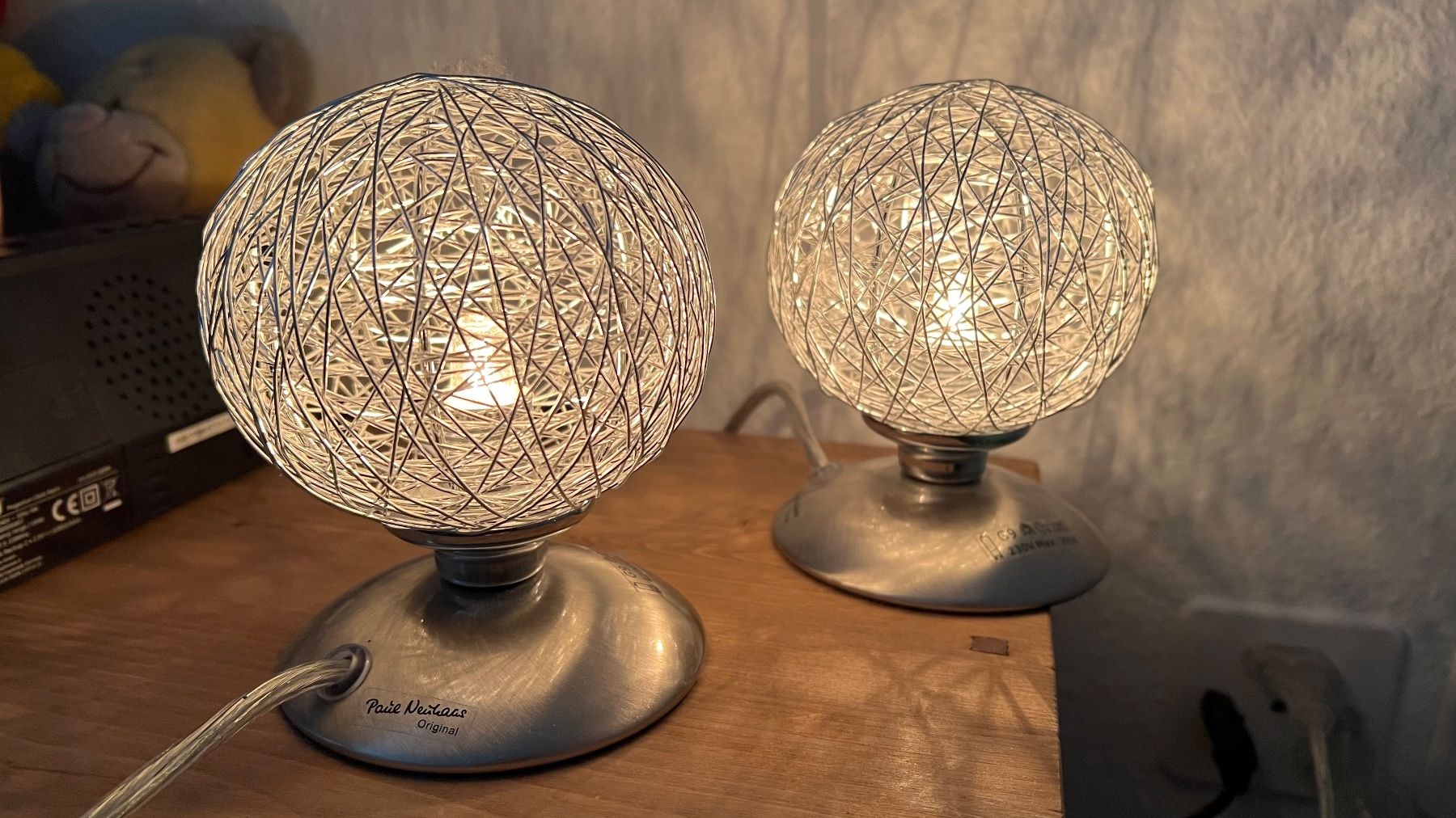 Comodini: Zwei Nachttisch Lampen – Nuovo (secondo la descrizione) da St. Gallen venduto da beaverhouse 5