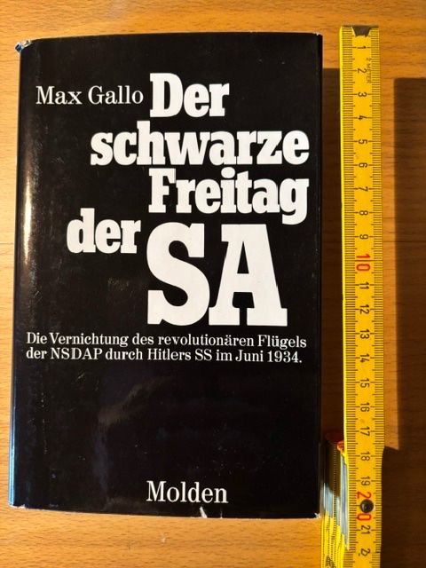 Bücher: Buch: Der schwarze Freitag der SA – Gebraucht aus Seon von retep012