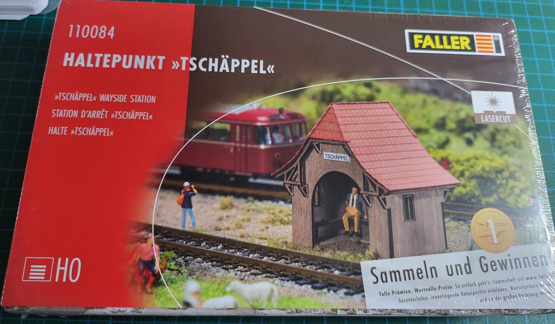 Faller Modellini di ferrovie: Faller 130285 Haltepunkt "Tschäppel" – Nuovo e nell'imballaggio originale da Malters venduto da minitrix79