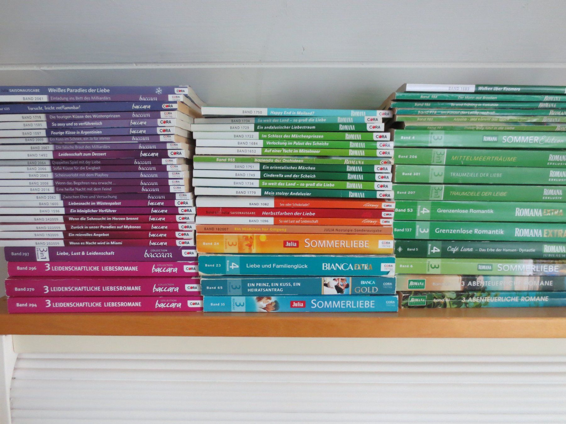 Libri: 99 Liebesromane Baccara, Romana... – Usato da Brütten venduto da Wildi5