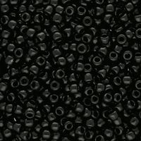 TOHO Rocailles 11/0 – Opakschwarz (TR-11-49)