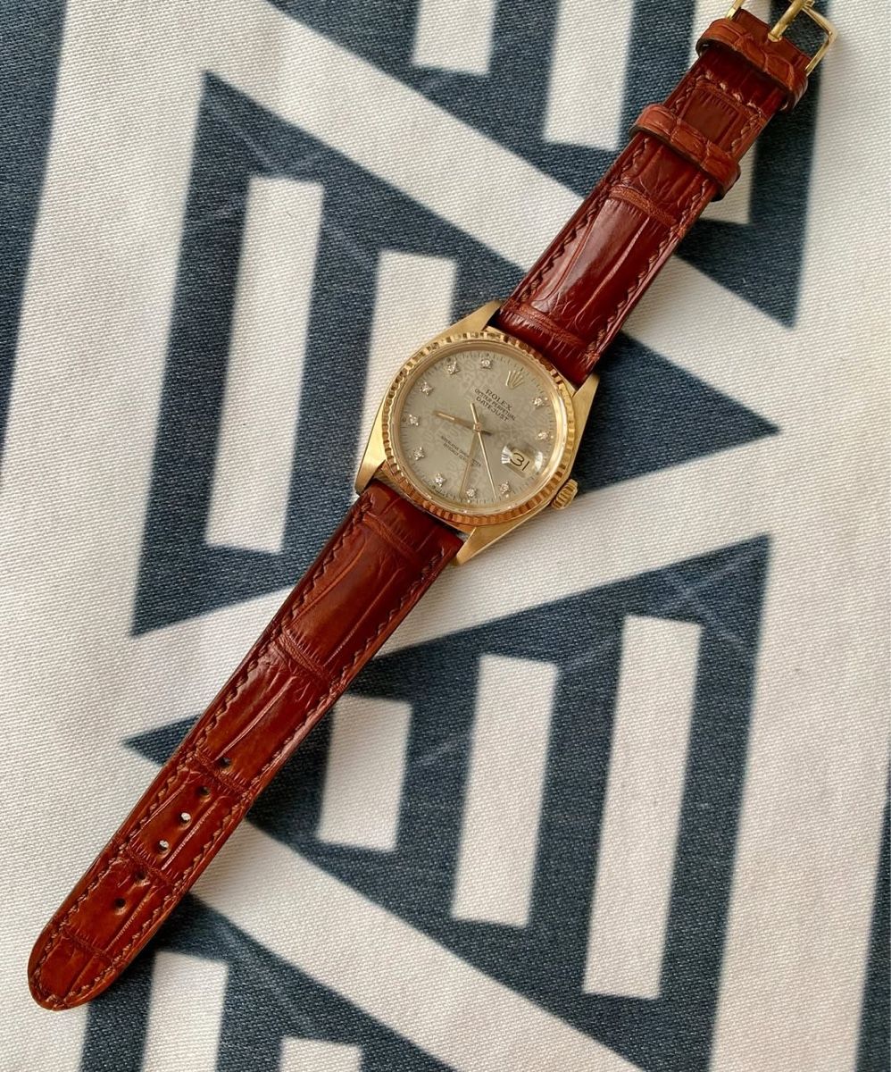 Rolex Uhren: Rolex Datejust 16018 or 18k diamonds – Gebraucht aus Neuchatel von mar_9blm 8