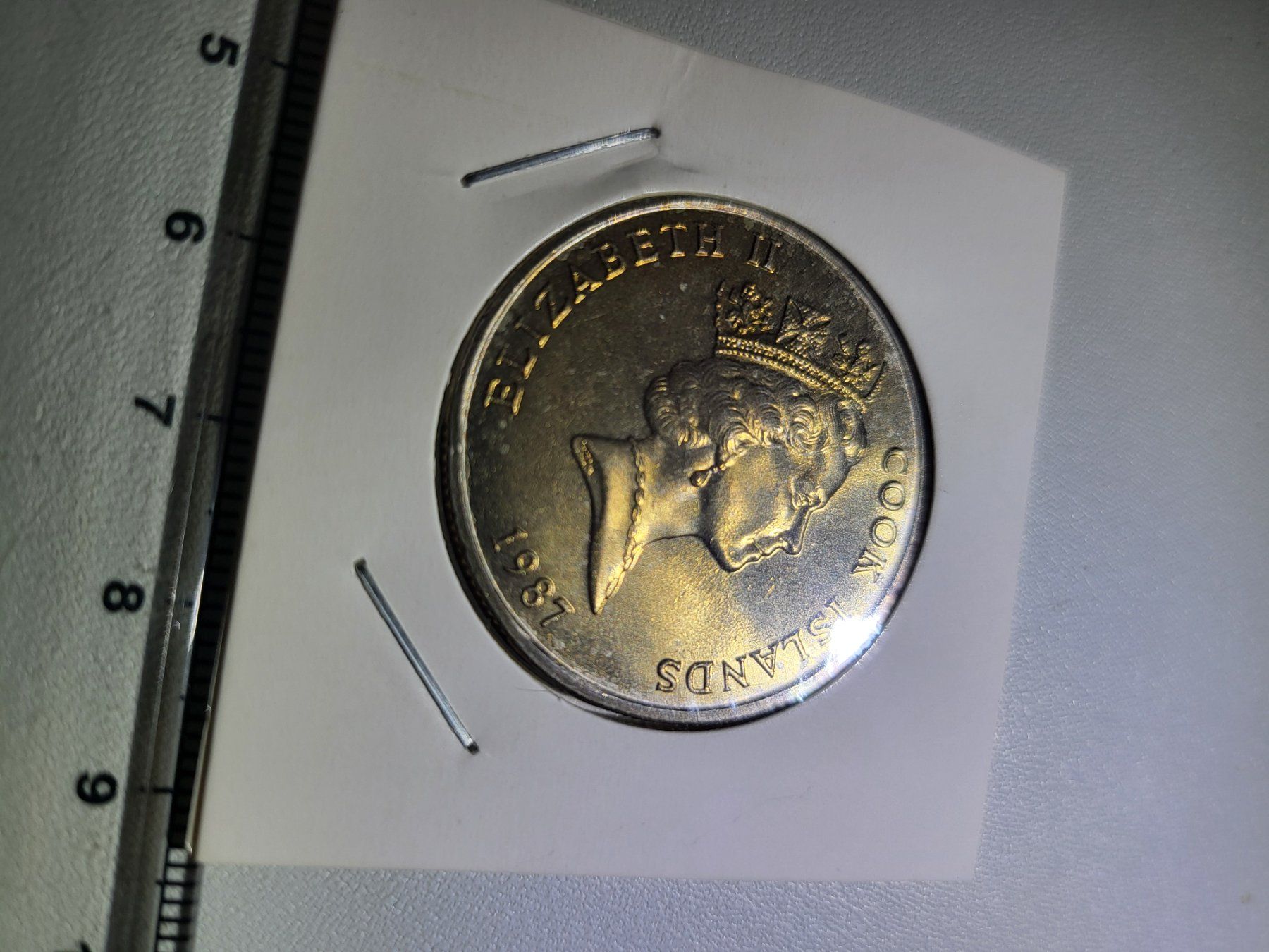 Tutti le monete: Cook Islands 50 cent 1987 fish – Usato da Zürich venduto da mauritsve 1