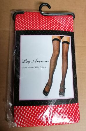 Strümpfe Netz rot Gr. S-L NEU!!