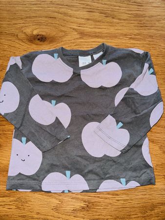 Süsses Herbst-Shirt mit Äpfel, Grösse 12-18 Monate