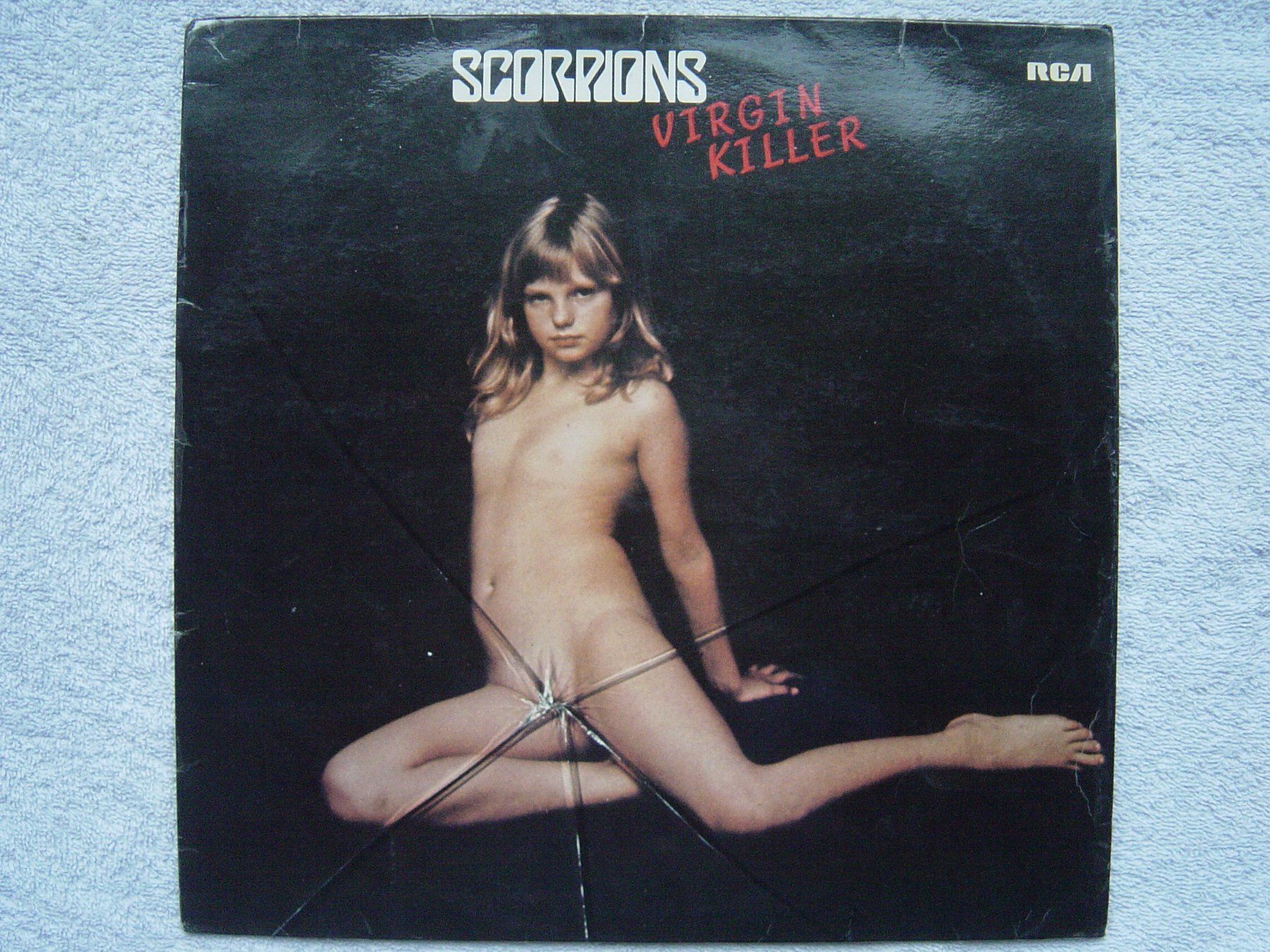 Schallplatten: Scorpions Virgin Killer Original mit Insert – Gebraucht aus Wängi von