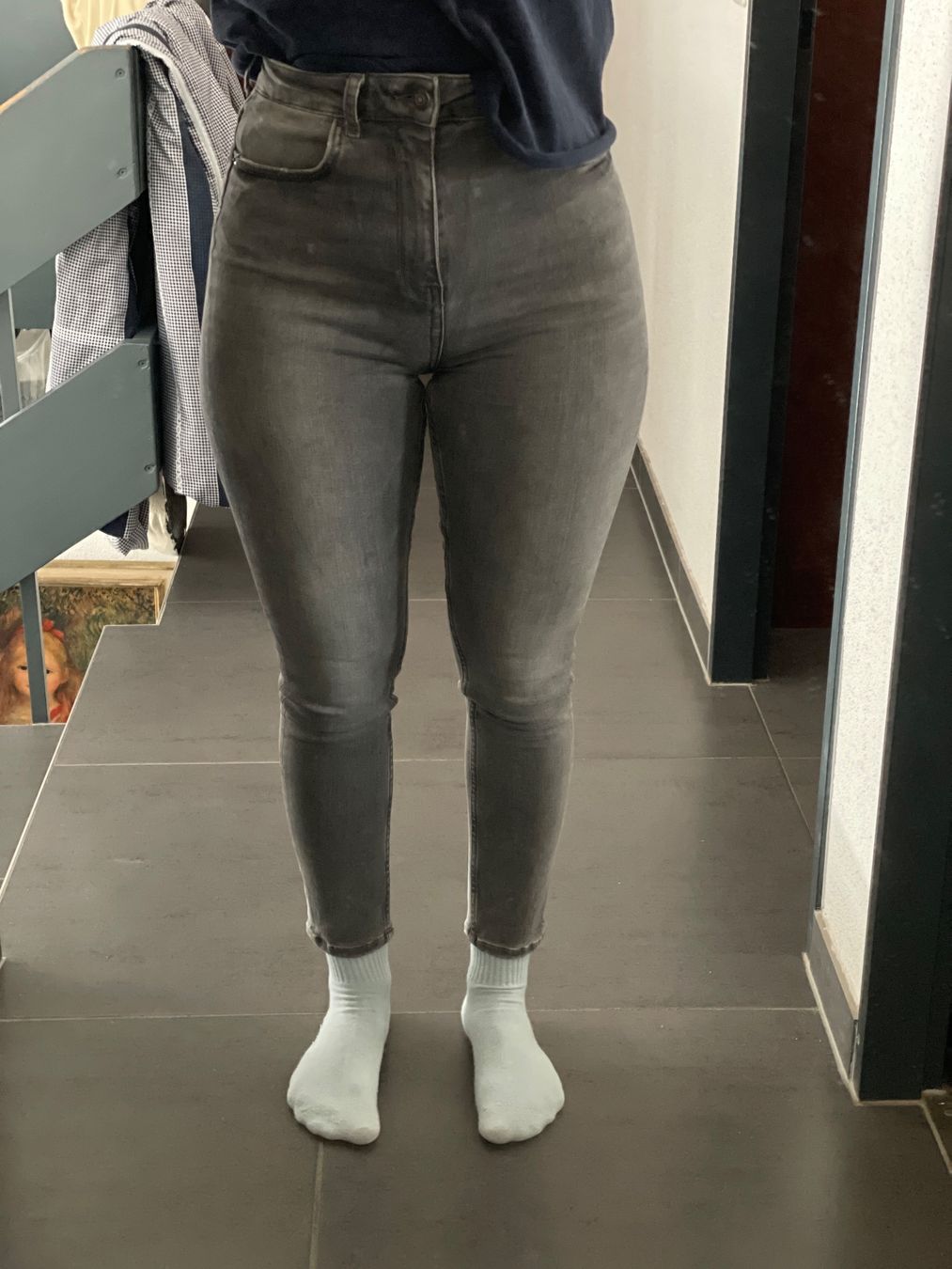 Zara Jeans: Jeans Zara gris délavé, taille 38 – Gebraucht aus Cressier NE von leiestla 1