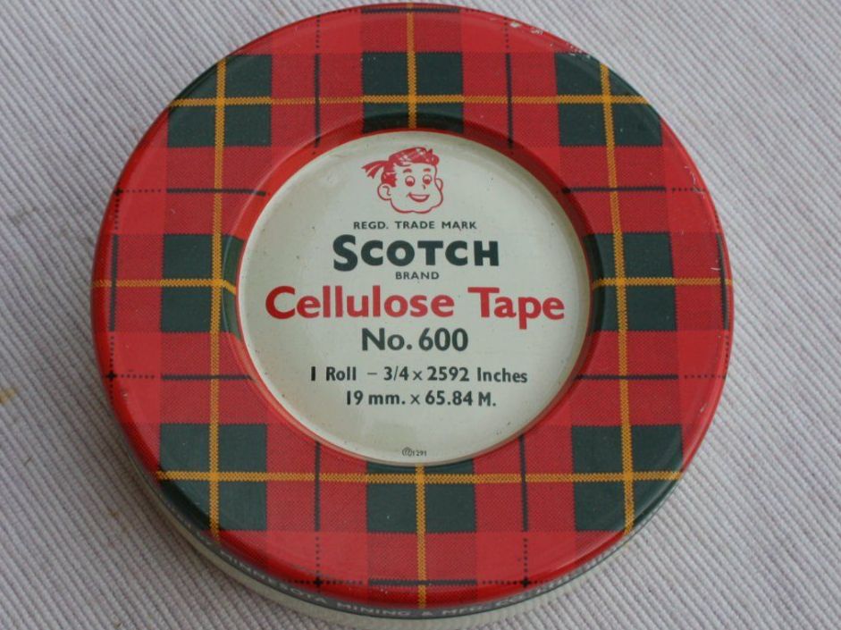 Dosen: ALTE SCOTCH BAND BLECH - DOSE – Gebraucht aus Wauwil von Pneuedy