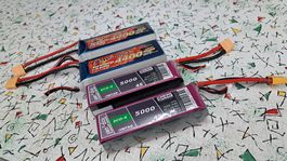 Lipo Akkus 4S 5000mAh 4400mAh Hacker / Gens aco