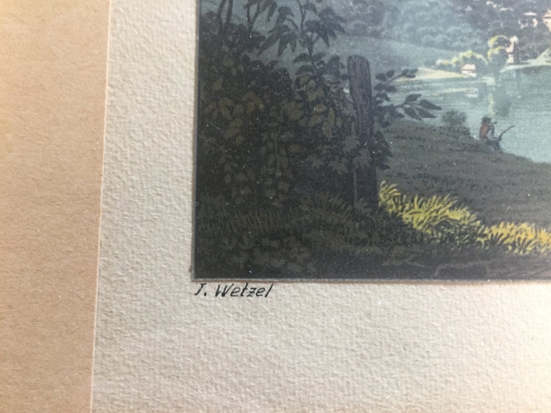 Incisioni: Richterswil um 1850 von HEGI – Usato da Trachslau venduto da bastet06 1