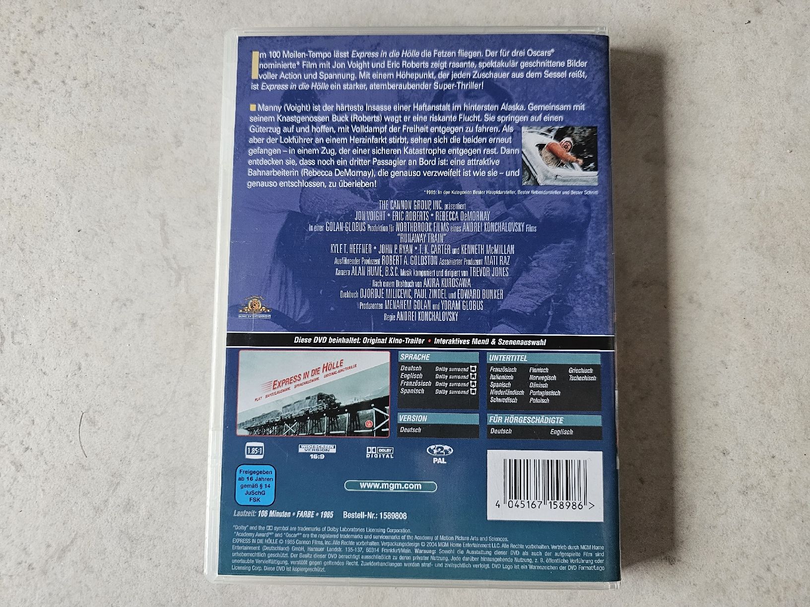 Tutti i DVDs: Express in die Hölle – Usato da Schneisingen venduto da backstore24 1