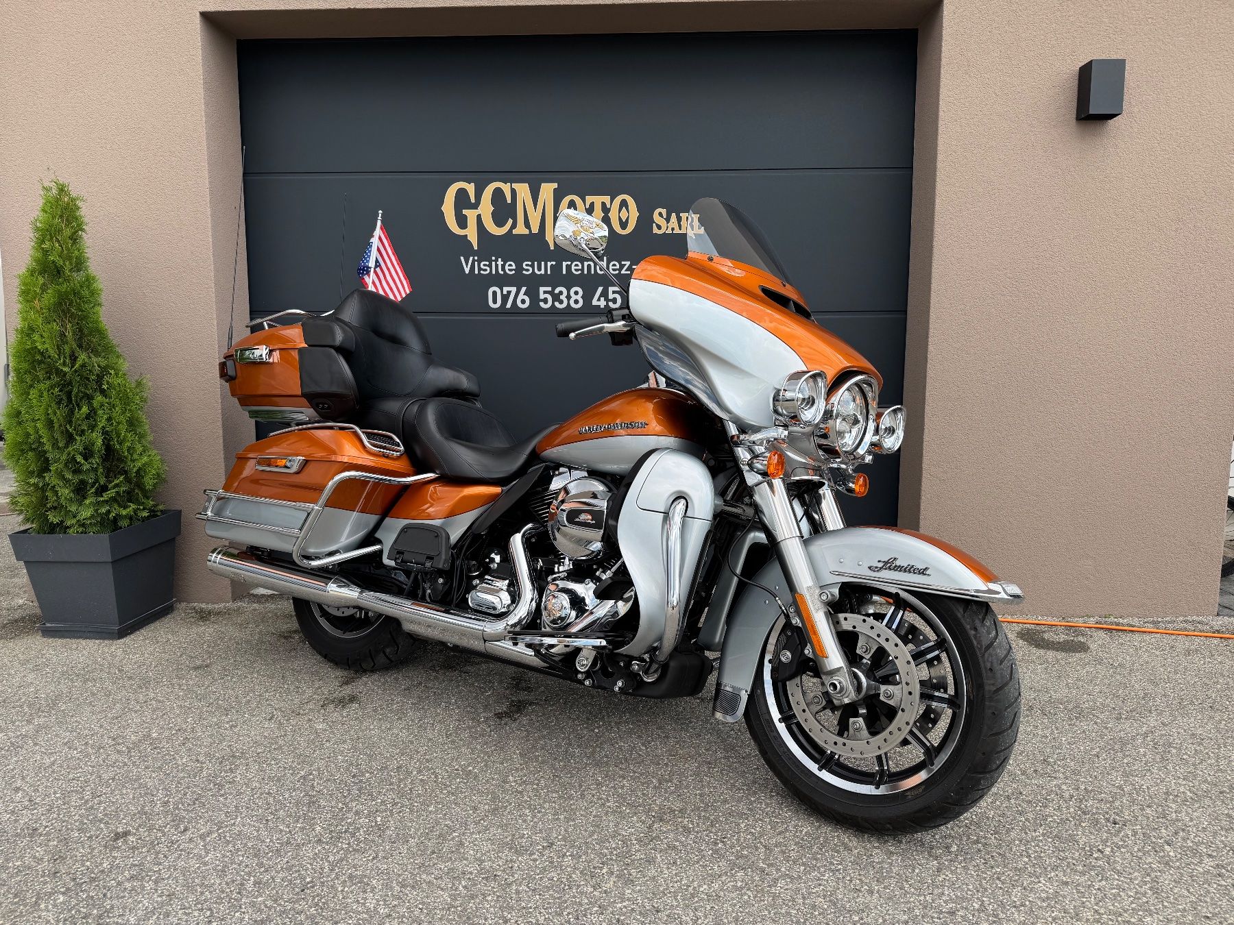 Harley-Davidson Touring: Harley Davidson Electra Glide 103 35kW LEASING POSSIBL – D'occasion à Echallens par HD90 1