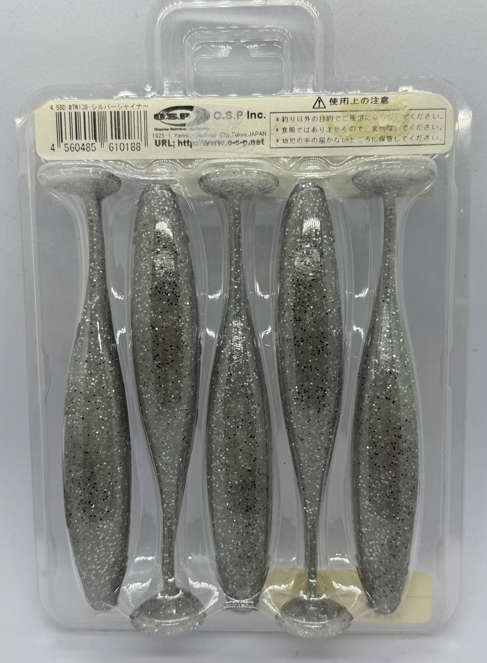 Esche: OSP Dolive Shad 4.5" - Japan, Gummiköder – Usato da Widnau venduto da Fishingtackle_Oggy 1