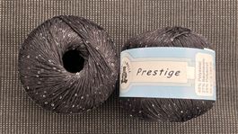 Bernetta Garn Prestige, schwarz mit Pailletten