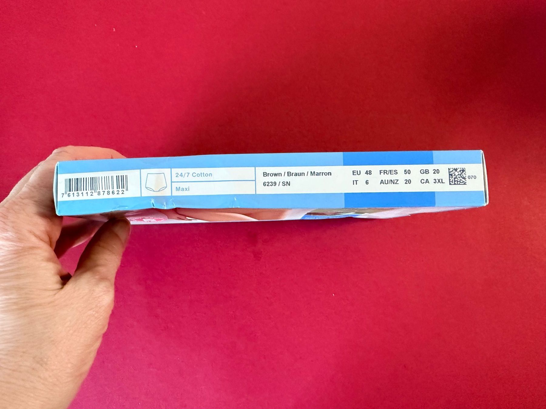 Sloggi Altra biancheria intima: SLOGGI, Slip MAXI Cotton, Grösse 48, Farbe Braun – Nuovo e nell'imballaggio originale da Rudolfstetten venduto da gst_g7xl 1