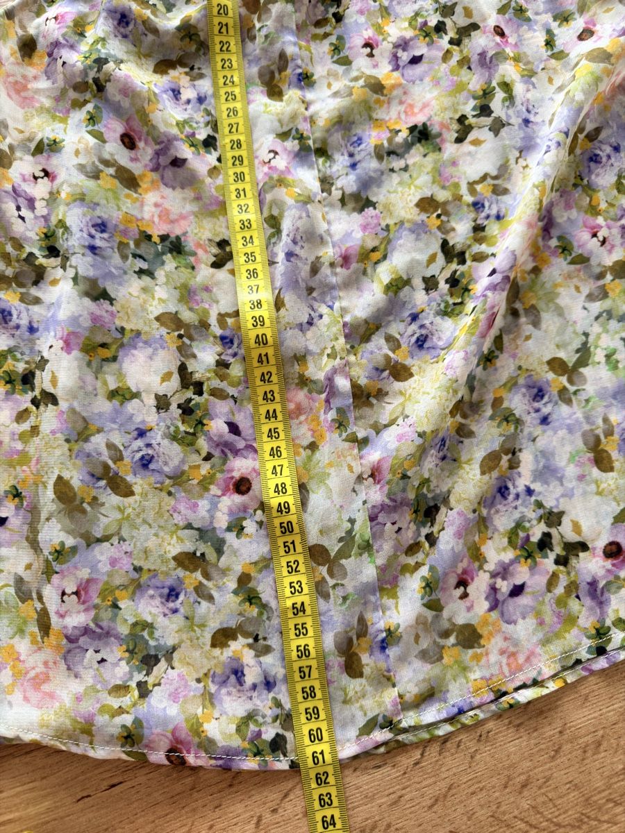 Mango Tops: Mango Sommerliches Chiffon am Top mit Blumenmuster, Gr S – Gebraucht aus Urdorf von fairfashion 3