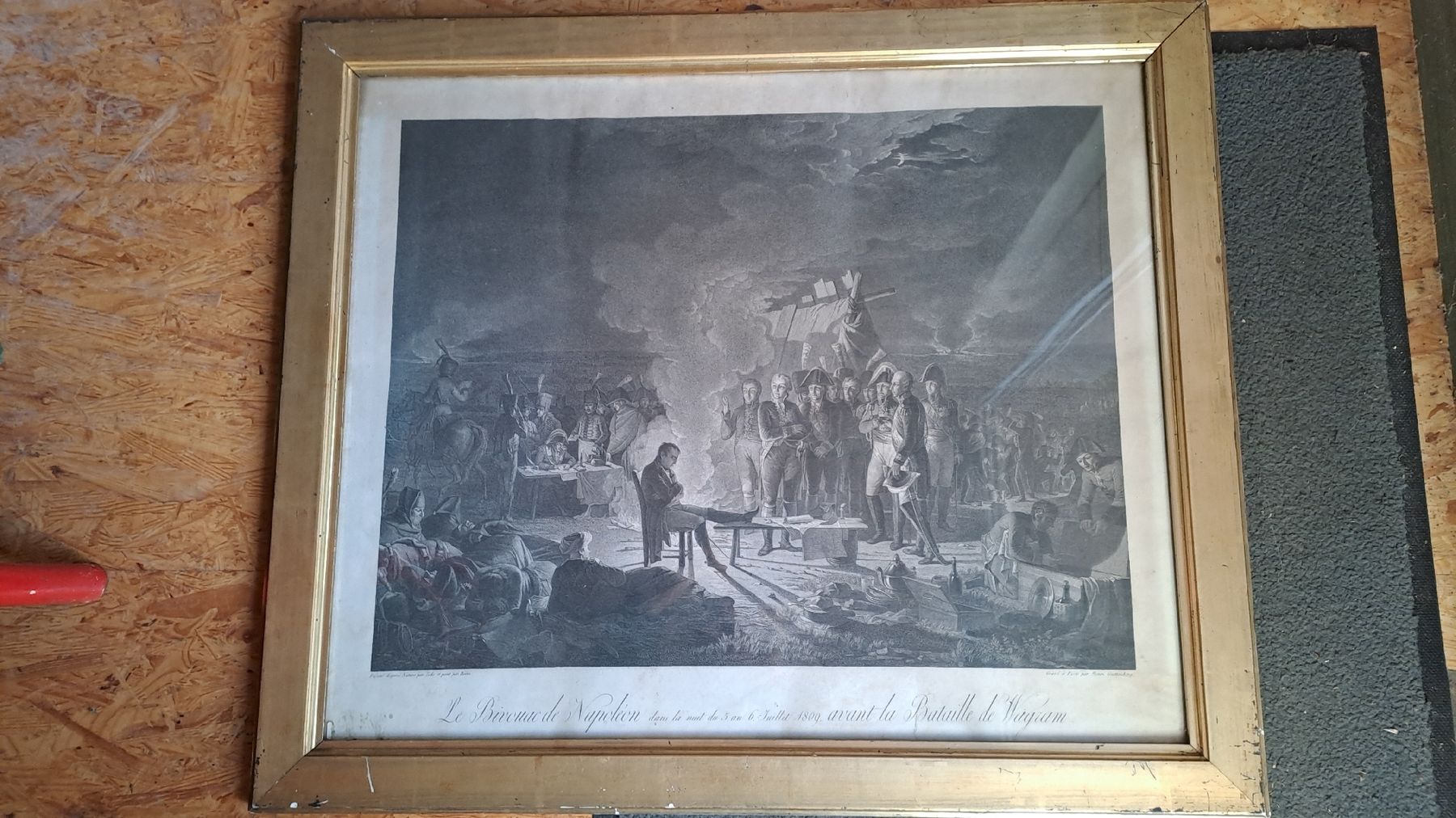 Incisioni: grosser Stich NAPOLEON 1809 Guttenberg – Usato da schönholzerswilen venduto da Vistapoint