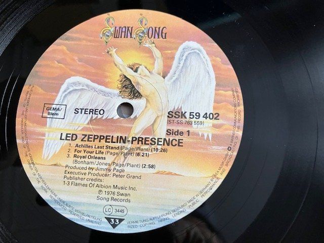 Dischi in vinile: Led Zeppelin – Usato da Aarwangen venduto da Jukebox3 4