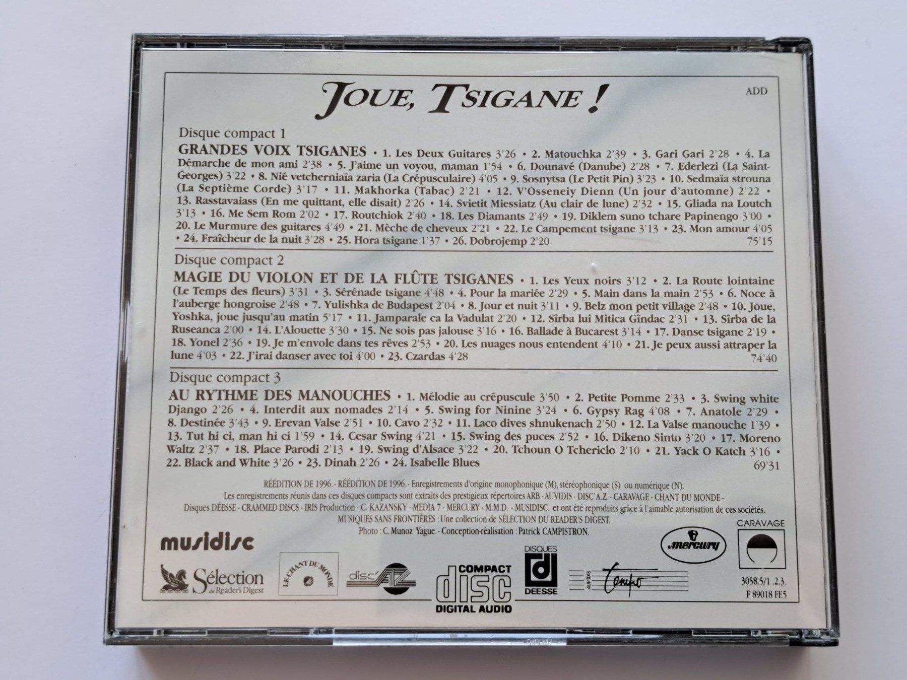 CD: Coffrets 3 Cds - Joue, tsigane ! – Usato da Pully venduto da bro_n52j 2